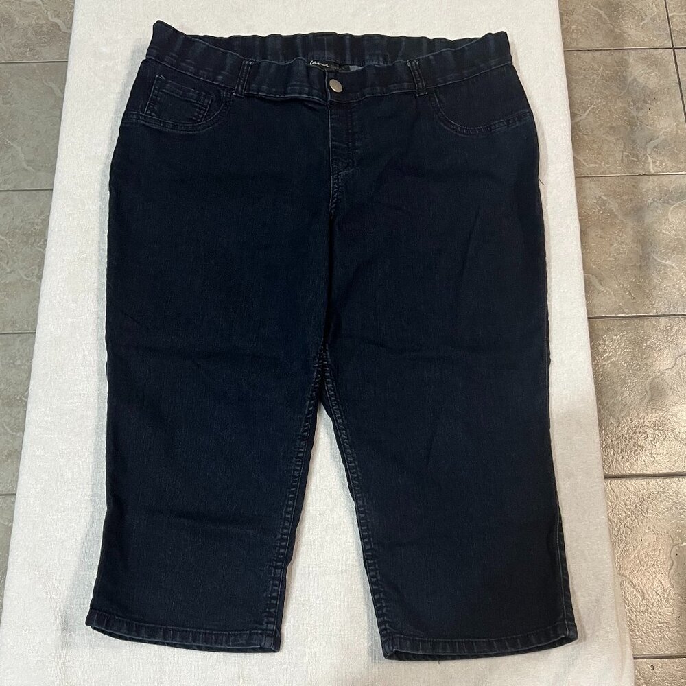 Lane Bryant Dark Blue Capris 118641